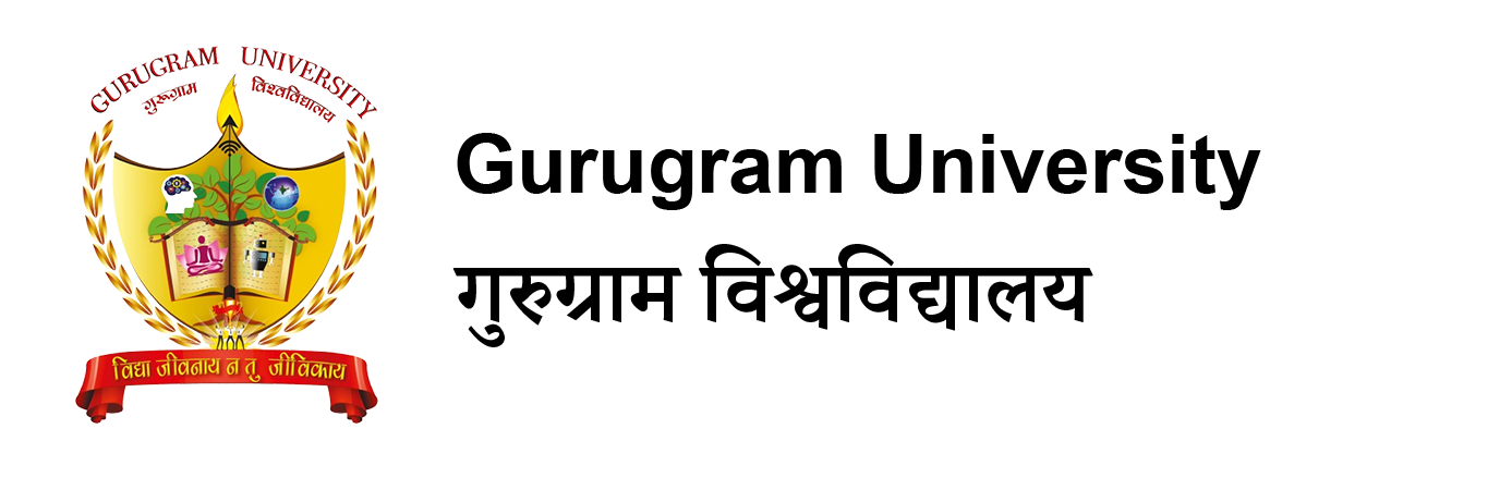 Gurugram University logo